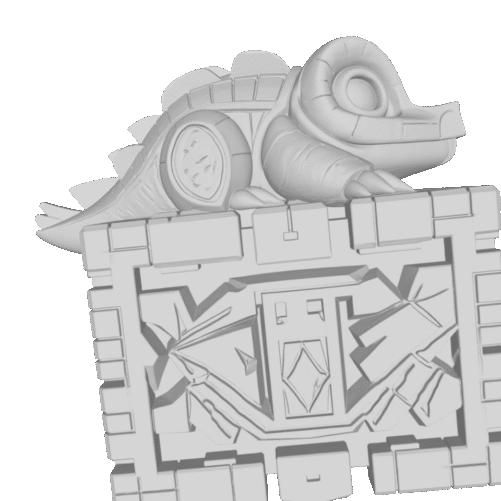 Modelo 3D Pisa Papel Cocodrilo – Arte Devocional para CNC e Impresión 3D