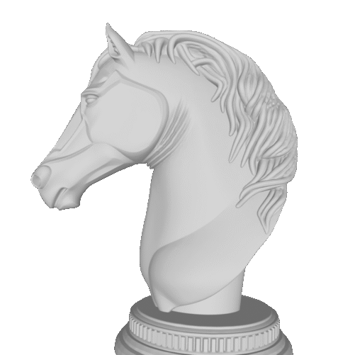 Modelo 3D CABALLO BASE – Arte Devocional para CNC e Impresión 3D