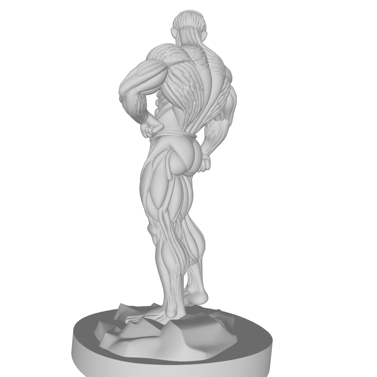 MODELO 3D ESCULTURA HOMBRE – ARTE DEVOCIONAL PARA CNC E IMPRESIÓN 3D 3 Modelo 3D Escultura Hombre – Arte Devocional Para Cnc E Impresión 3D
