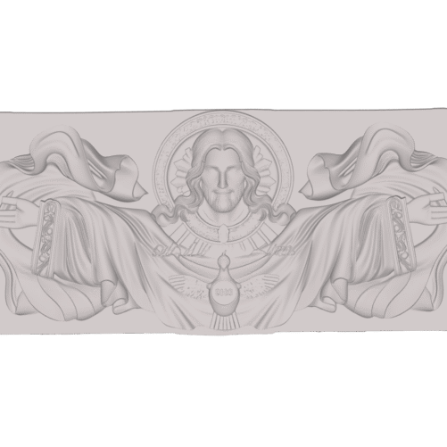 Modelo 3D STL Cristo – Arte Devocional para CNC e Impresión 3D