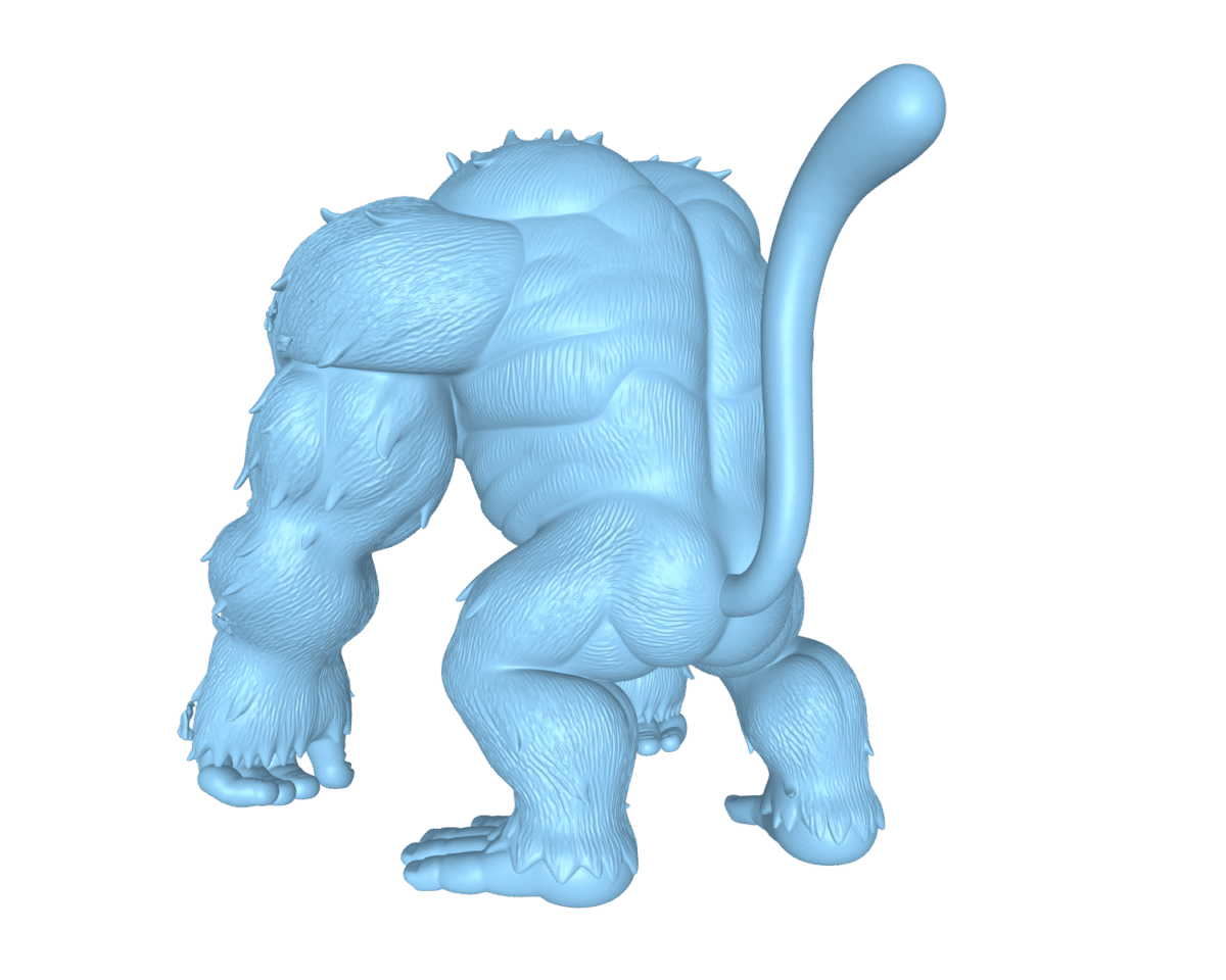 MODELO 3D LOBO DRAGON BALL – ARTE DEVOCIONAL PARA CNC E IMPRESIÓN 3D 3 Modelo 3D Lobo Dragon Ball – Arte Devocional Para Cnc E Impresión 3D