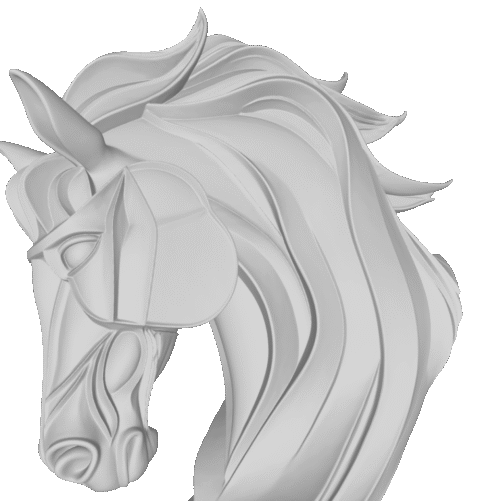 Modelo 3D CABALLO ESCUTURA – Arte Devocional para CNC e Impresión 3D