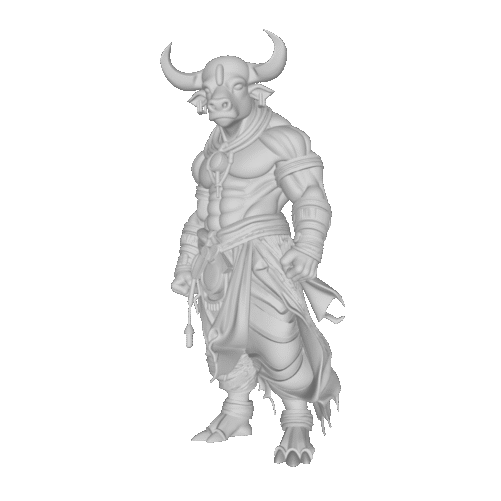 Modelo 3D CENTAURO – Arte Devocional para CNC e Impresión 3D