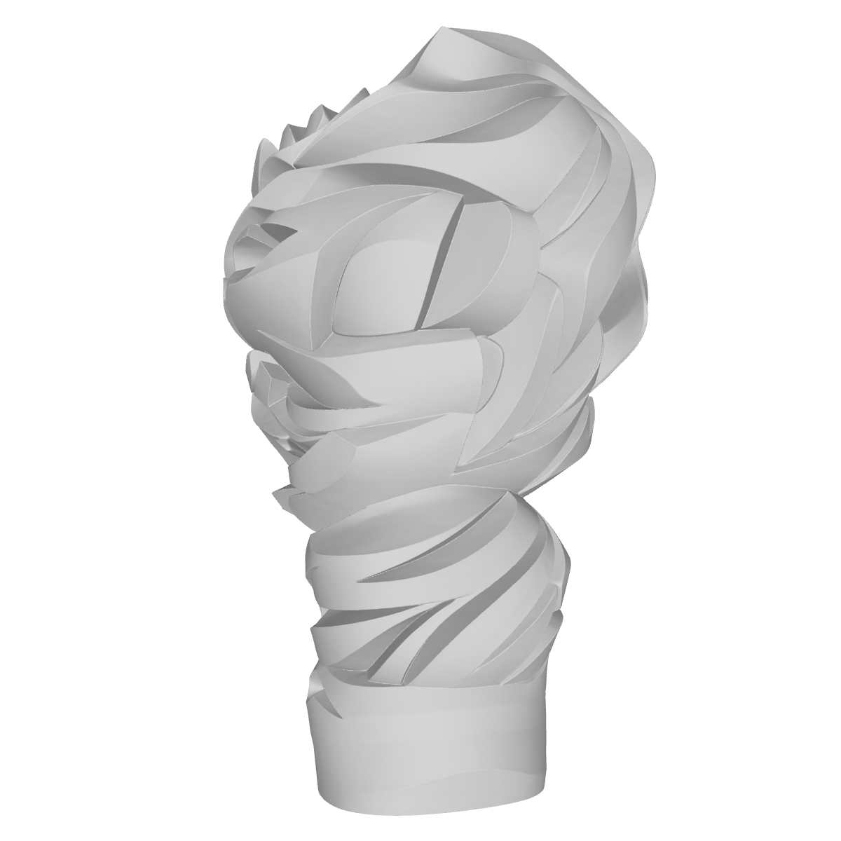 MODELO 3D ESCULTURA CABEZA DE MUJER – ARTE DEVOCIONAL PARA CNC E IMPRESIÓN 3D 2 Modelo 3D Escultura Cabeza De Mujer – Arte Devocional Para Cnc E Impresión 3D