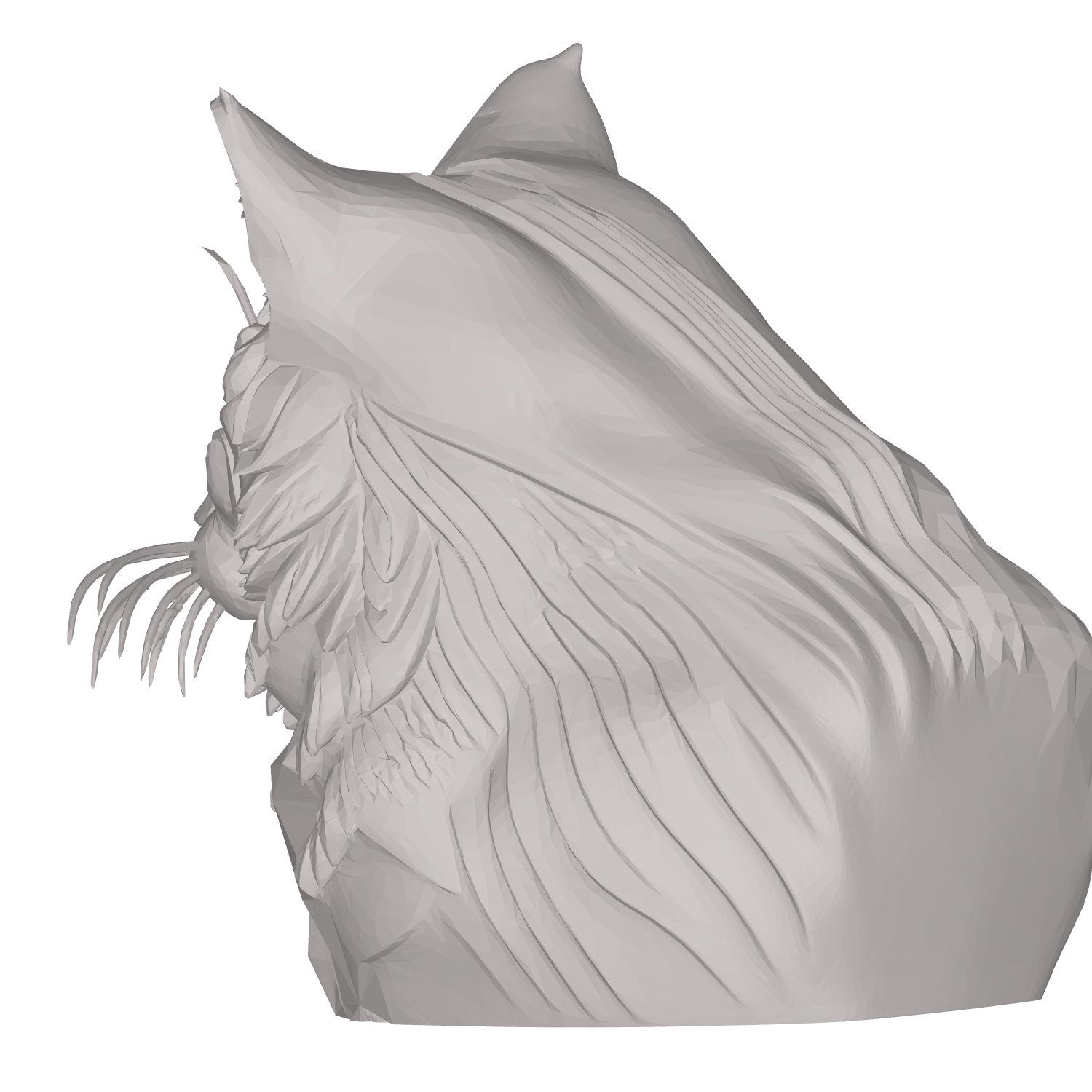 MODELO 3D STL GATO – ARTE DEVOCIONAL PARA CNC E IMPRESIÓN 3D 3 Modelo 3D Stl Gato – Arte Devocional Para Cnc E Impresión 3D