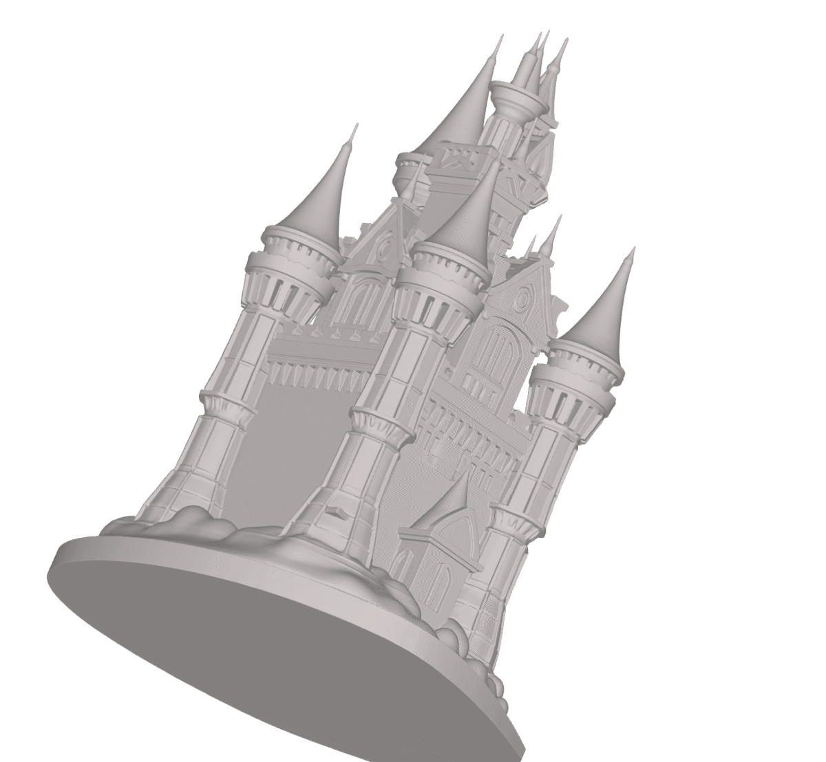 MODELO 3D STL CASTILLO– ARTE PARA MODELAJE 3D O IMPRESIÓN 3D 4 Modelo 3D Stl Castillo– Arte Para Modelaje 3D O Impresión 3D