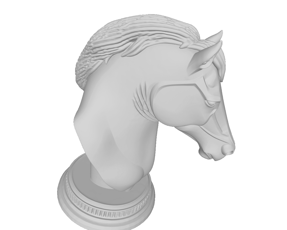 MODELO 3D CABALLO BASE – ARTE DEVOCIONAL PARA CNC E IMPRESIÓN 3D 3 Modelo 3D Caballo Base – Arte Devocional Para Cnc E Impresión 3D