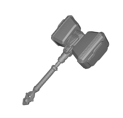 Modelo 3D STL Pack 19 Armas Mitologicas – Arte Devocional para CNC e Impresión 3D