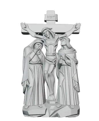 viacrusis – figura artística en formato 3D