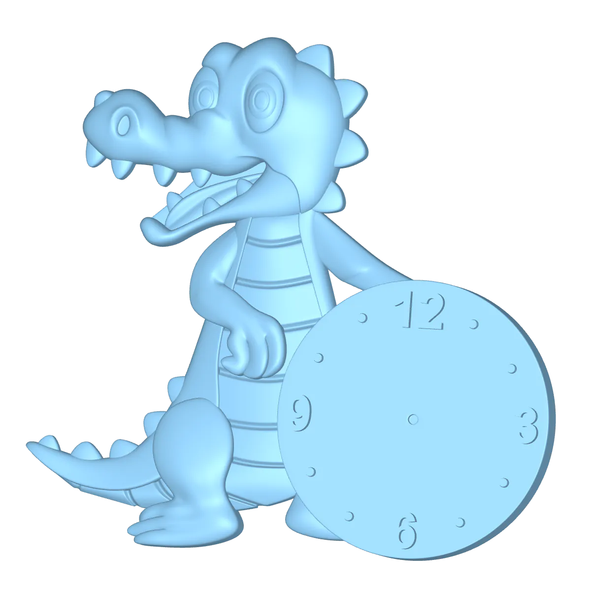 RELOJES INFANTILES DE ANIMALES 3D – SET DE 4 DISEÑOS EDUCATIVOS Y DECORATIVOS 3 Relojes – Escultura Digital Optimizada Para Seo